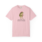 First of All Jesus Thinks I'm A Delight Frog Meme Shirt, Christian Frog Tshirt