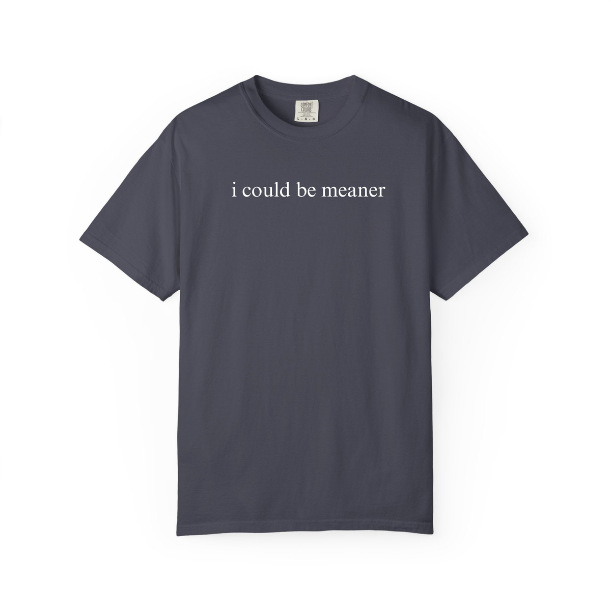 I Could Be Meaner Shirt Funny Humor TShirt Sarcastic Tee Trendy Shirt for Women