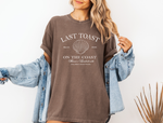 Last Toast On The Coast Bachelorette Party T-Shirts