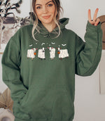 Unisex HOODIE Cute Cow Ghost, bull Ghost , This Is Some Bull Sheet, Funny cow lovers