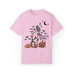 Unisex COMFORT COLORS T-Shirt Staying Spooky Vintage Skeleton Cute Pumpkin