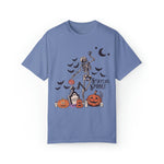 Unisex COMFORT COLORS T-Shirt Staying Spooky Vintage Skeleton Cute Pumpkin