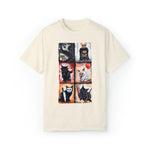 Unisex COMFORT COLORS Tshirt Let'S Watch Scary Movies Ghost Face movie 90's Horror Black Cat Halloween