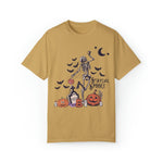 Unisex COMFORT COLORS T-Shirt Staying Spooky Vintage Skeleton Cute Pumpkin