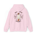 Unisex Hoodie Tshirt Boot Scootin Spooky, Western Halloween Cowboy Ghost