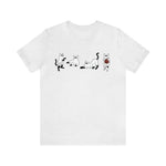 Unisex BELLA CANVA ghostly halloween Black cat shirt , spooky ghost black cat shirt, halloween binx