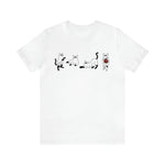 Unisex BELLA CANVA ghostly halloween Black cat shirt , spooky ghost black cat shirt, halloween binx