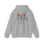 Unisex Hoodie Dancing Skeleton Halloween hoodie, spooky season pumpkin autumnal crewneck