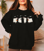 Unisex Sweatshirt Cute Cow Ghost, bull Ghost , This Is Some Bull Sheet, Funny cow lovers